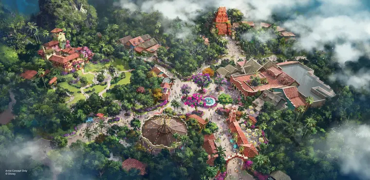 LOOK: An Encanto-Themed Ride is Coming to Disney World! 3 disney world Pueblo Esperanza