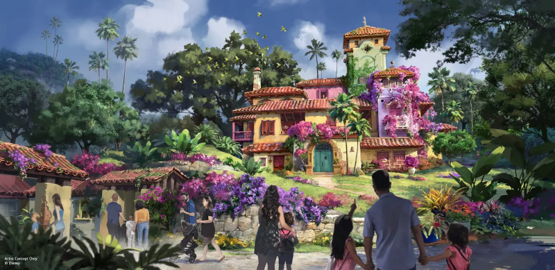 LOOK: An Encanto-Themed Ride is Coming to Disney World! 1 encanto disney world animal kingdom 1