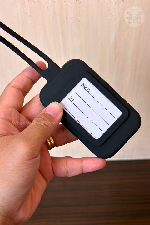 LOOK: This Luggage Tag Is Also a Rechargeable Luggage Tracker 1 luggage tag the nest manila 1