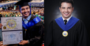 Ejay Falcon Graduates From College With a Degree in Political Science 1 Ejay Falcon Graduates From College