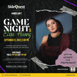Join Elise Huang for Exciting Games and Live Performances at This Intimate Game Night Event 1 GAME NIGHT WITH ELISE HUANG