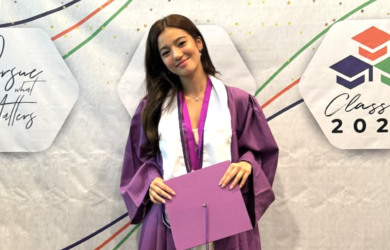 Belle Mariano Graduates From College