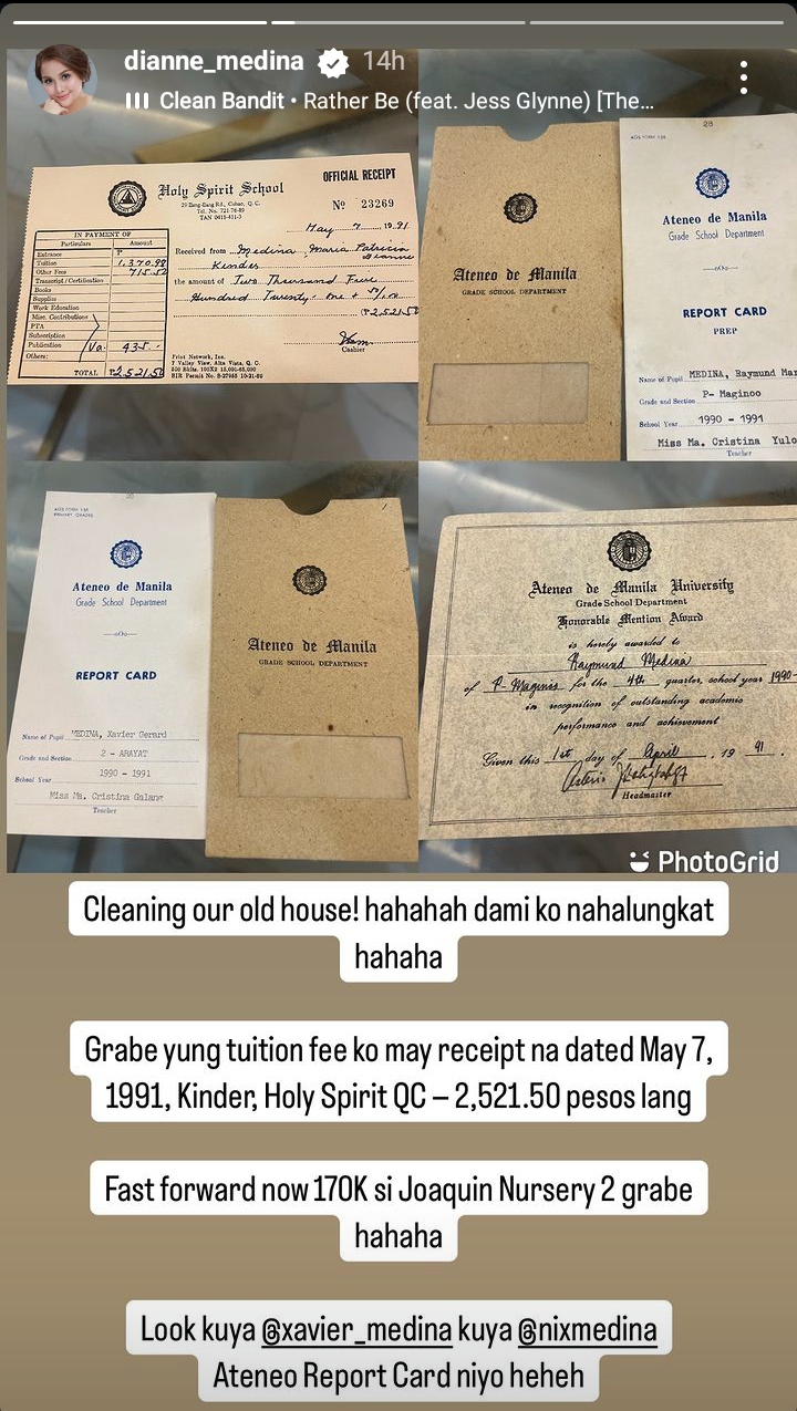 Dianne Medina Compares Her Php2.5K Tuition Fee 30 Years Ago to Son’s Php170K Tuition 1 dianne medina