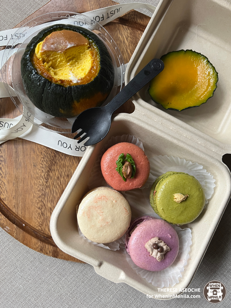 little pumkin manila pumpkin basque macarons