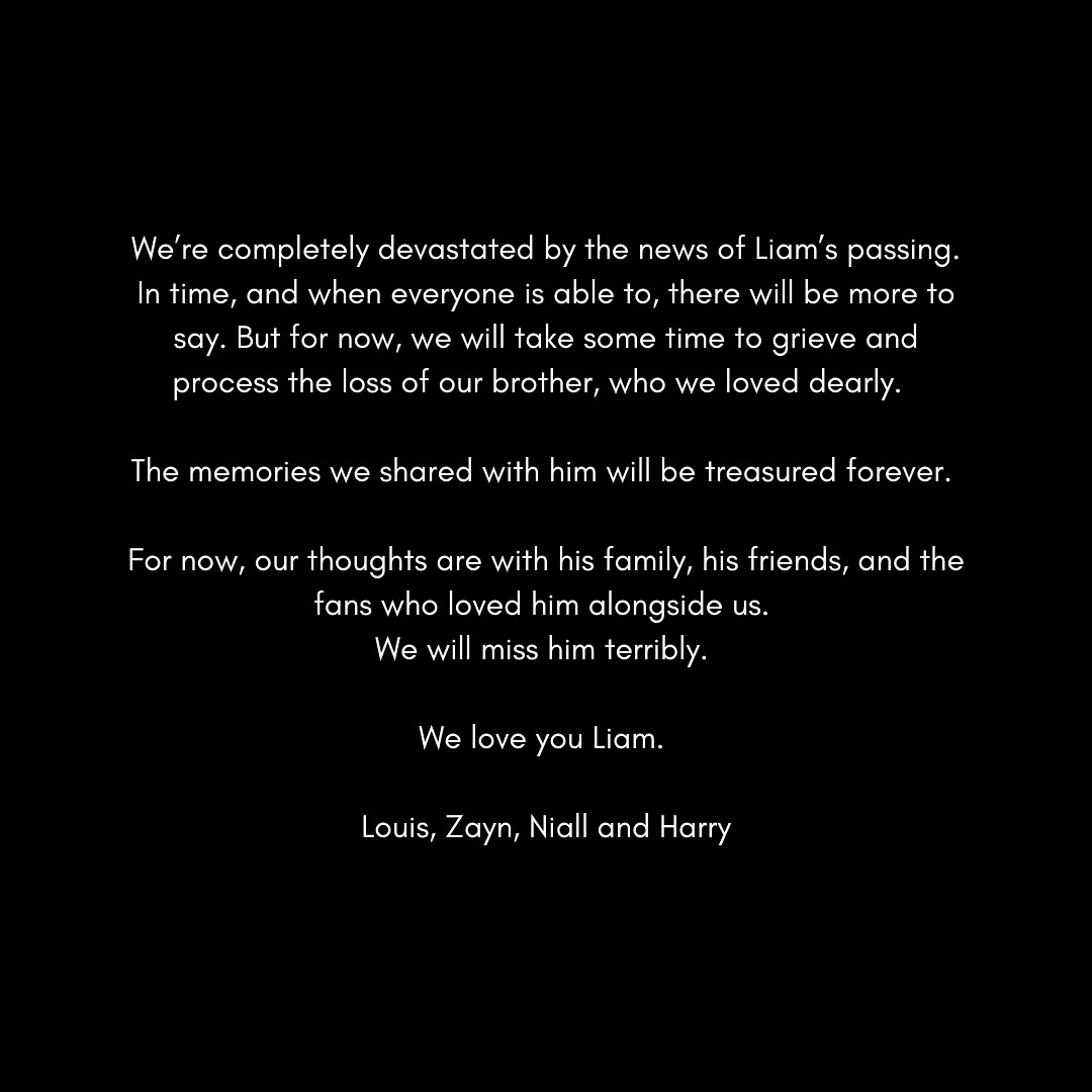 One Direction tribute Liam Payne