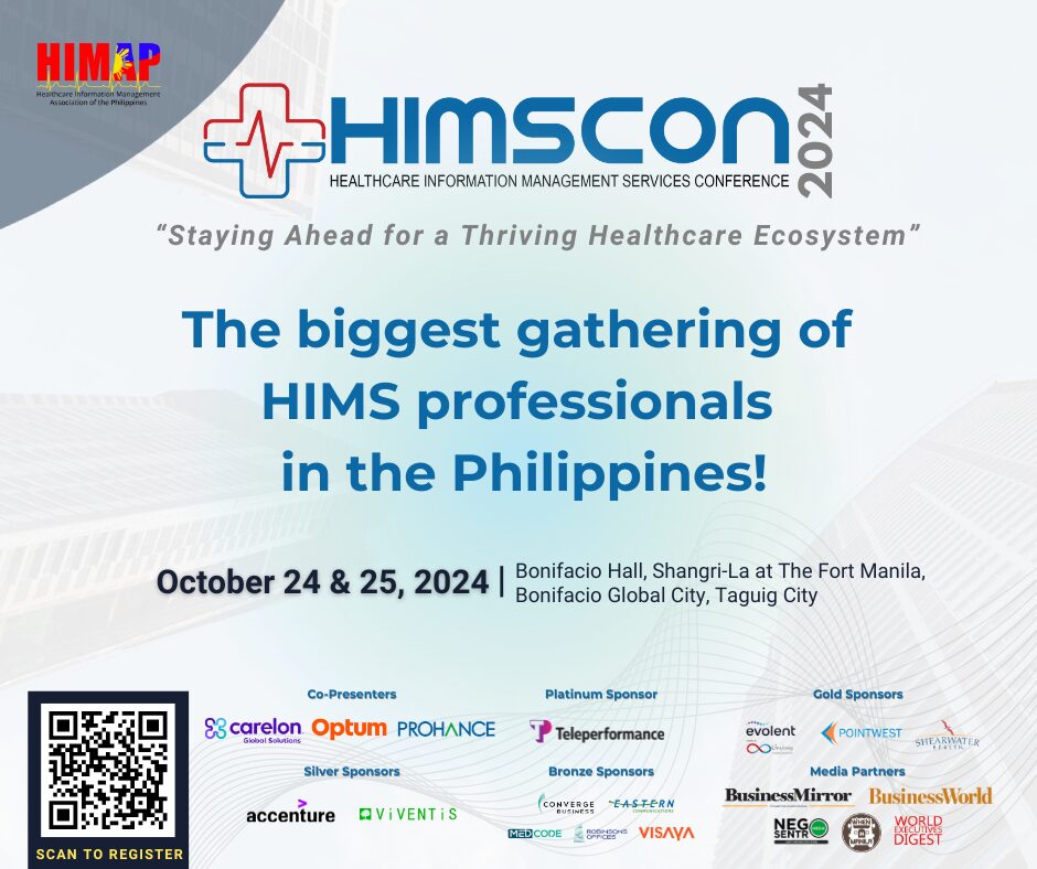 Philippines to Explore the Future of Healthcare IT-BPM at HIMSCON 2024 1 A OCTOBER HIMSCON OMNIBUS