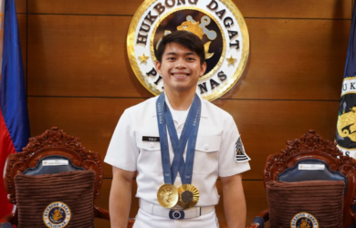 Carlos Yulo Joins Philippine Navy Reserve Force