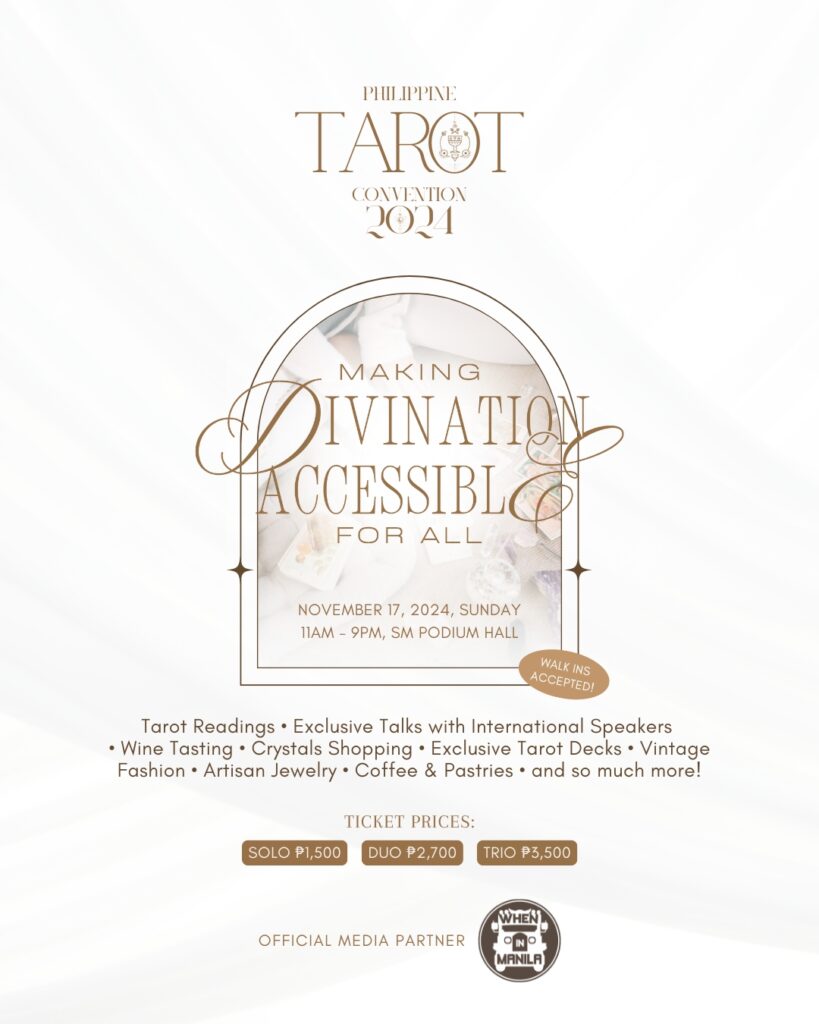 Dive Into the Mystical World of Tarot at Tarot Con PH! 1 PhTarotCon WIM1