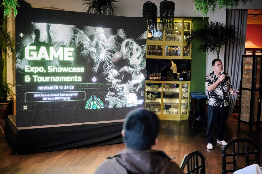 Phee Tejada - YGG Play Summit - press con