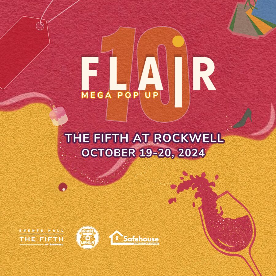 Flair Pop-Up Celebrates 10 Years with a Mega Bazaar in Rockwell! 1 WHEN IN MANILA x FLAIR