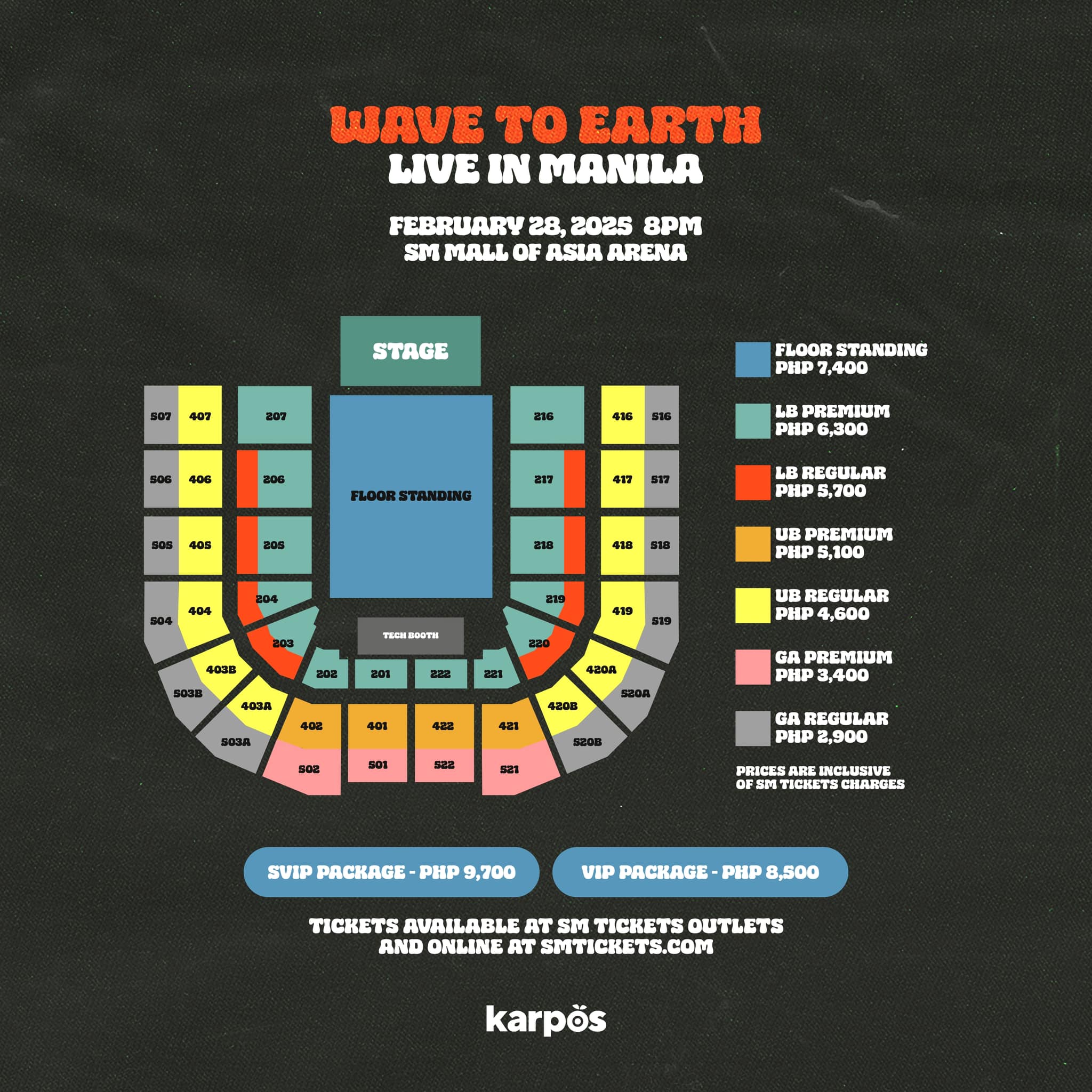 Wave to earth