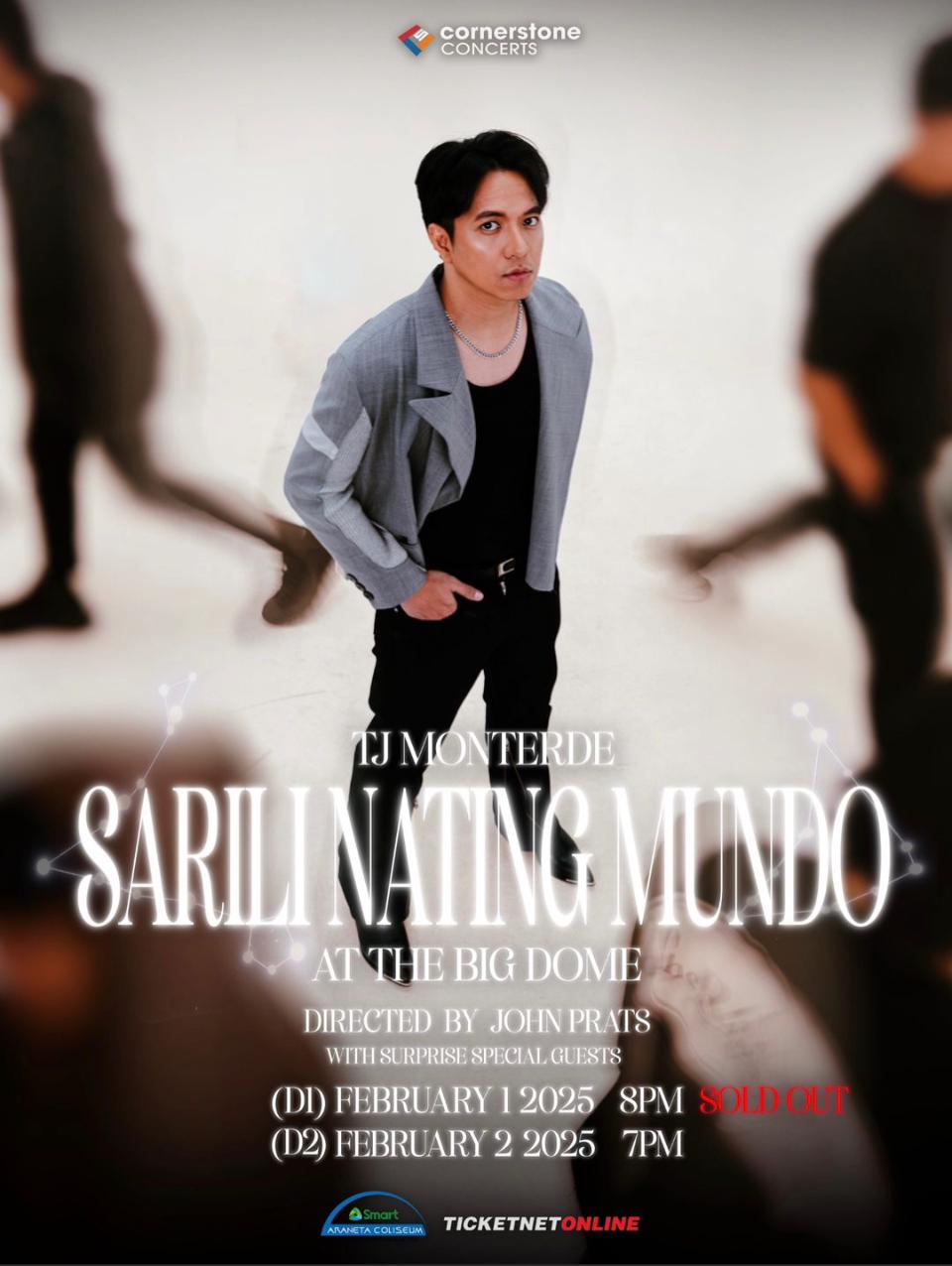 TJ Monterde Concert 2025 Poster