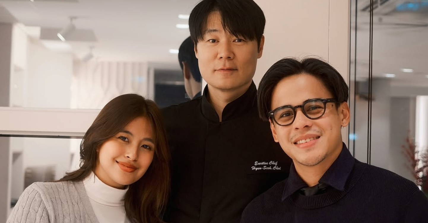 LOOK: Gabbi Garcia and Khalil Ramos Meet Chef Choi Hyun-Seok of "Culinary Class Wars" 1 Gabbi Garcia and Khalil Ramos Meet Chef Choi Hyun-Seok