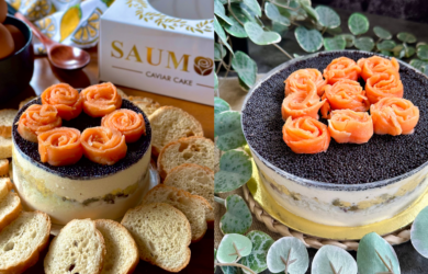 Saumon Caviar Cake: a Luxurious but Affordable Cake to Elevate Your Party Spread