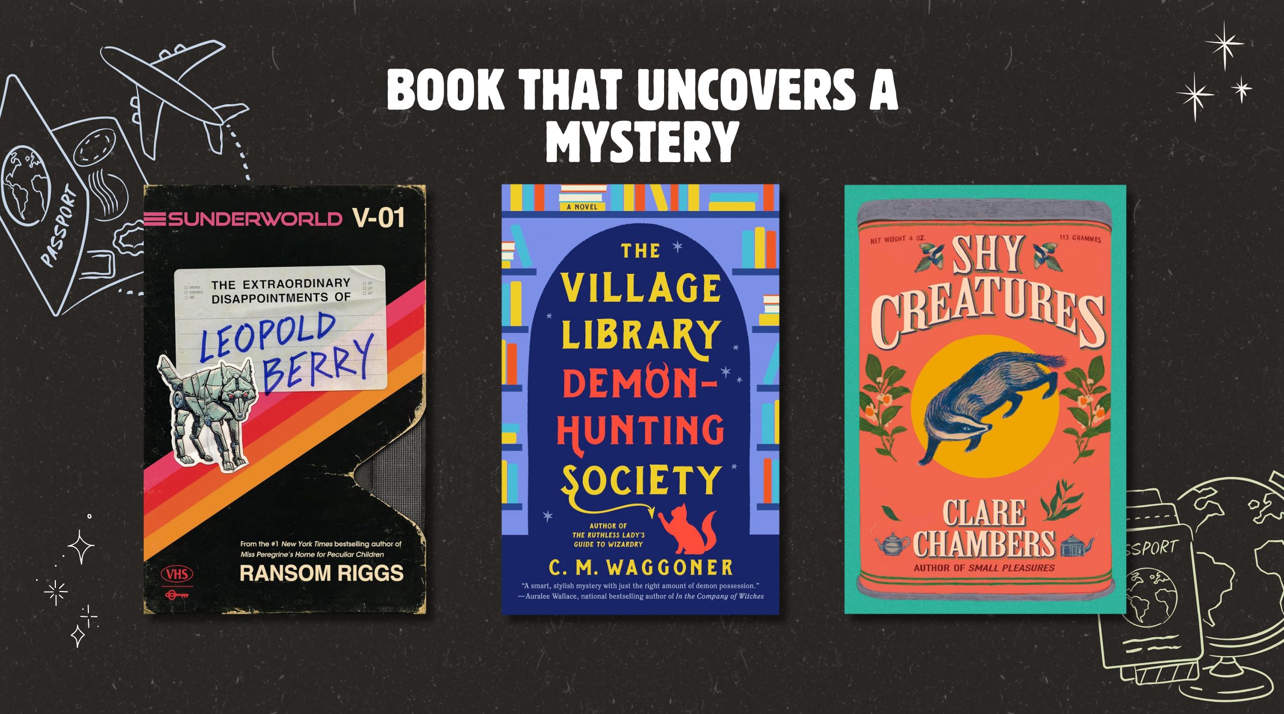 Do You Want to Read More This Year? Take This 2025 Reading Challenge! 11 Uncovers a mystery Book Prompt