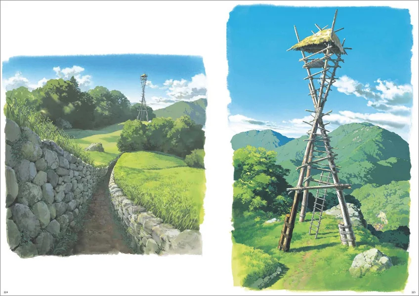 LOOK: “Painting the Worlds of Studio Ghibli” Book Containing 800+ Background Art From All Films Is a Must-Have! 4 painting the worlds of studio ghibli art