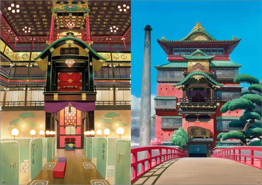 LOOK: “Painting the Worlds of Studio Ghibli” Book Containing 800+ Background Art From All Films Is a Must-Have! 3 painting the worlds of studio ghibli spirited away