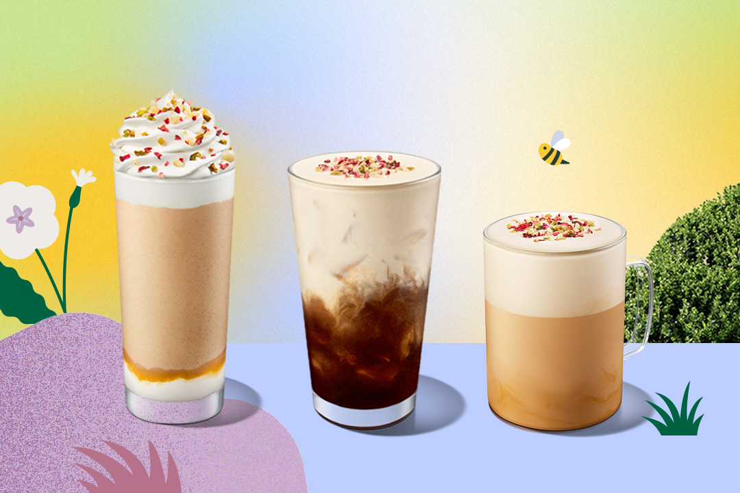 Starbucks' 2025 Spring Menu Introduces New Seasonal Drinks and Treats 2 Honey Nougat Oatmilk