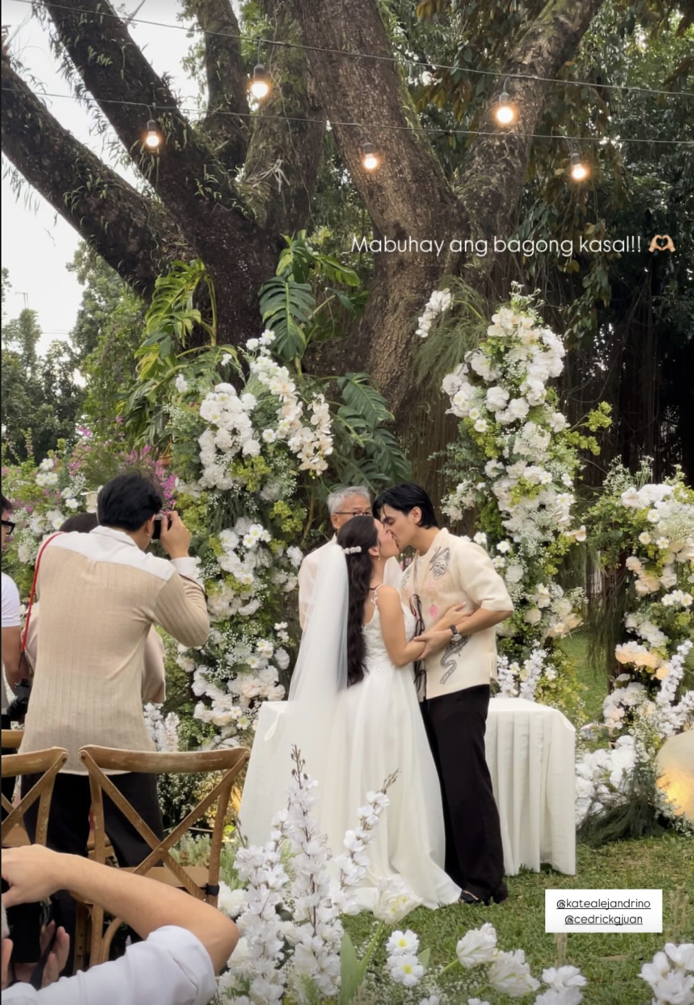 Cedrick Juan and Kate Alejandrino