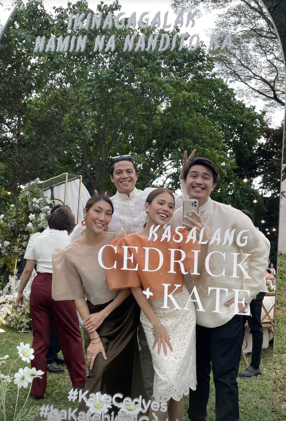 Cedrick Juan and Kate Alejandrino