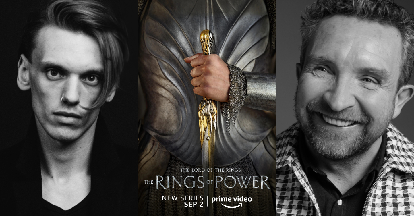 Jamie Campbell Bower and Eddie Marsan Join “The Lord of the Rings: The Rings of Power” 1 lord of the rings rings of power jamie campbell bower eddie marsan header