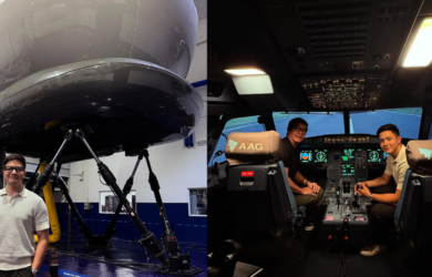 Alden Richards pilot training
