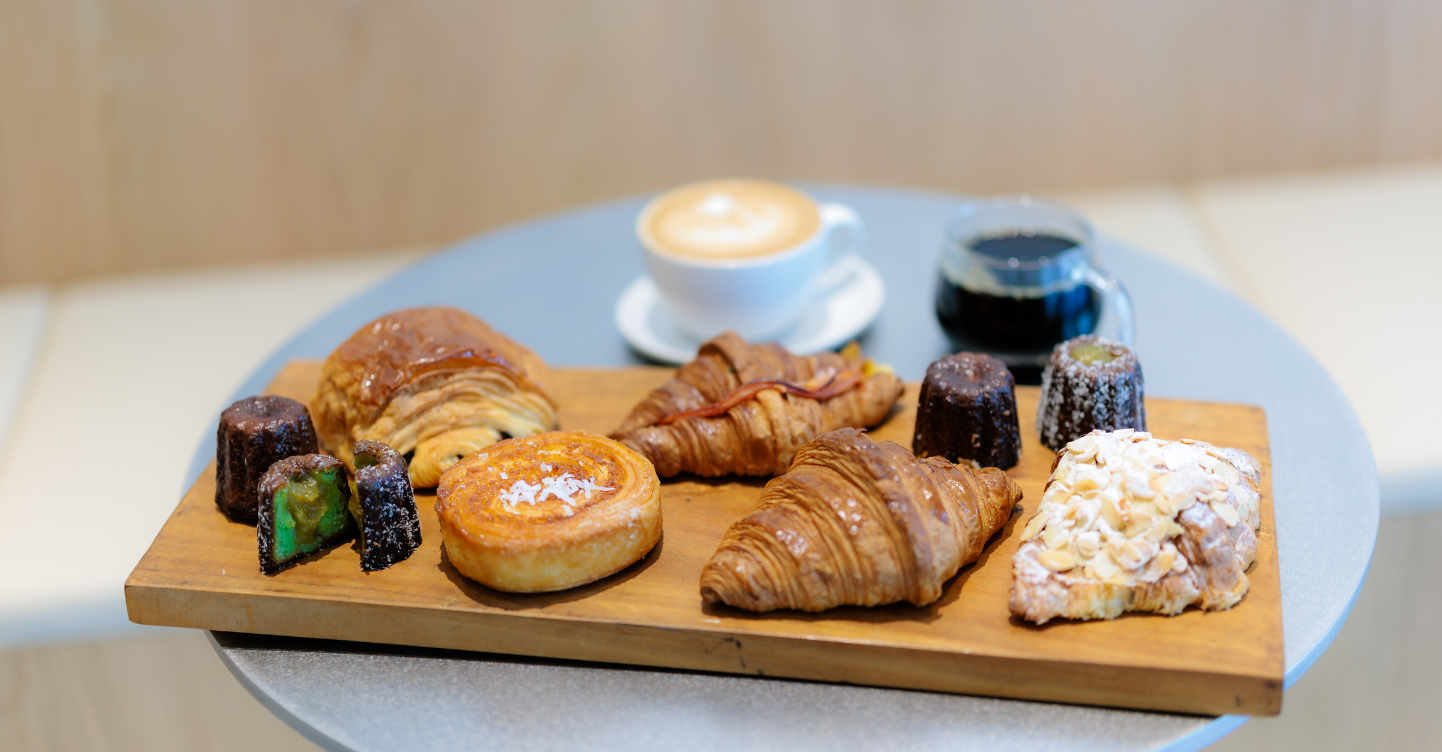 Pastry offerings at Blue Bottle Coffee, by Bakery Brera