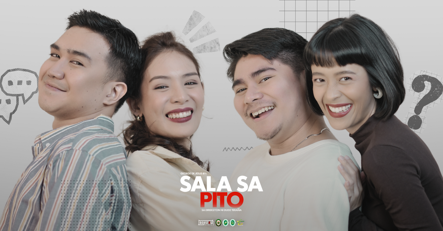 "Sala sa Pito" Hits the Stage This May 1 Jasper Estaras, Yesh Burce, AJ Sison, and Kat Galang