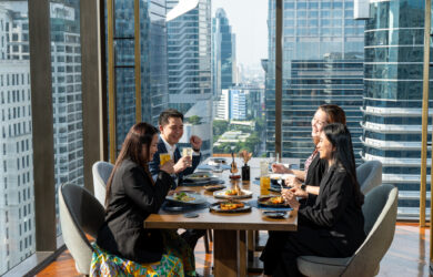 CHAR Restaurant business lunch
