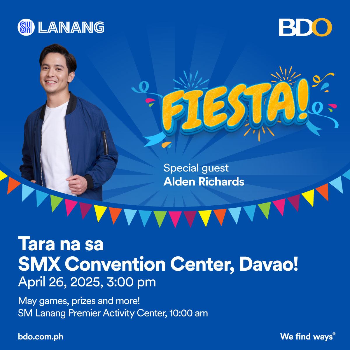 BDO Fiesta 2025 at SMX Convention Center Davao