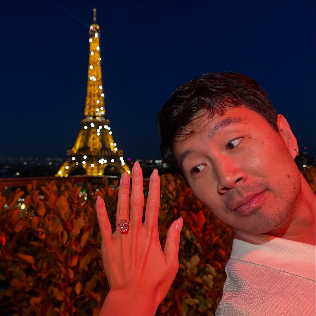 Simu Liu and Allison Hsu engaged