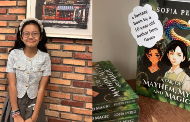 Sofia Perez, a 10-year-old Davaoeña Author of Mayhem, Myth, and Magic