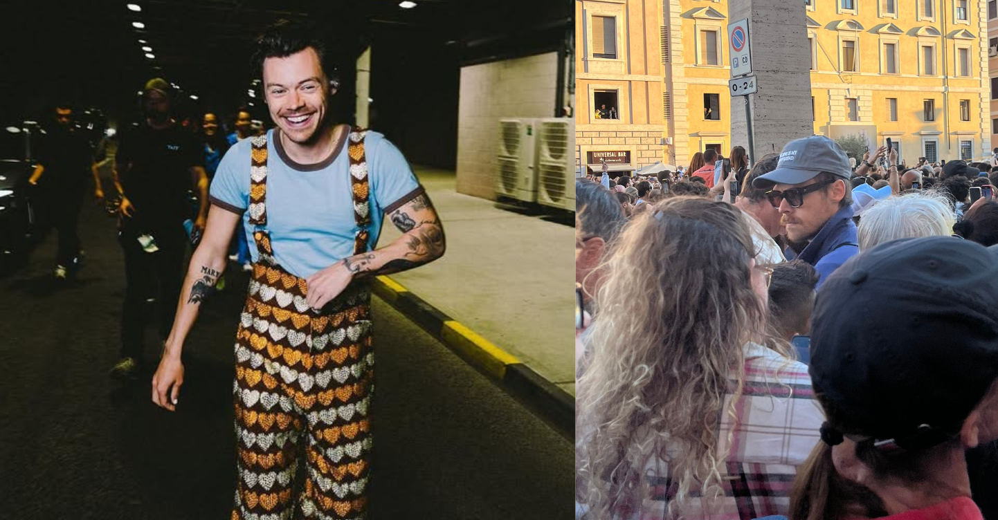 Did Harry Styles Really Join the Crowd at the Vatican Waiting for the New Pope?