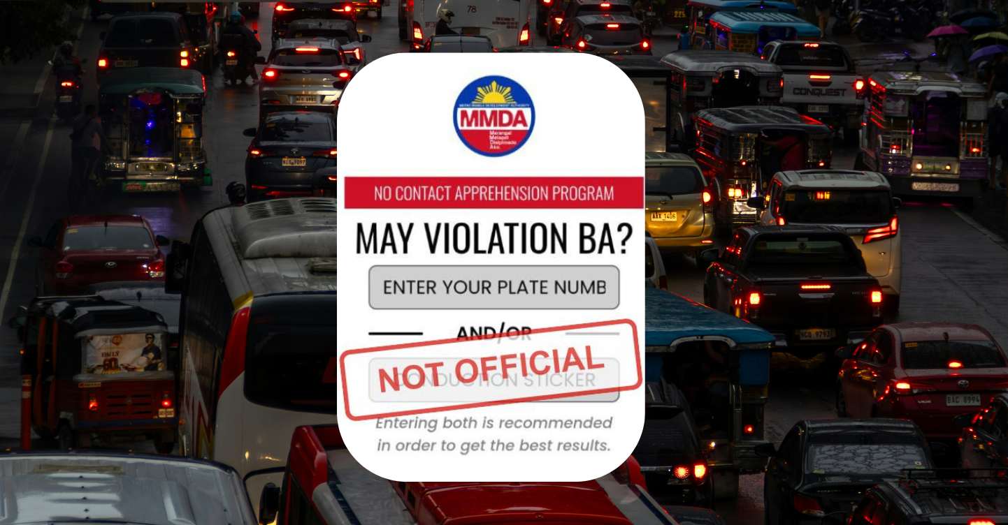 MMDA Warns Public Against Fake NCAP Violation Checker 1 NCAP Violation Checker