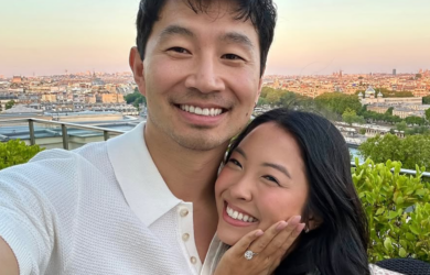 Simu Liu and Allison Hsu engaged