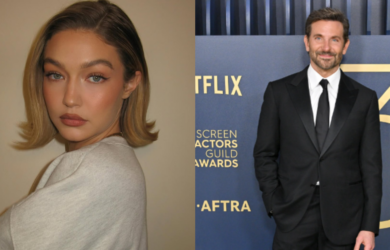 Gigi Hadid and Bradley Cooper