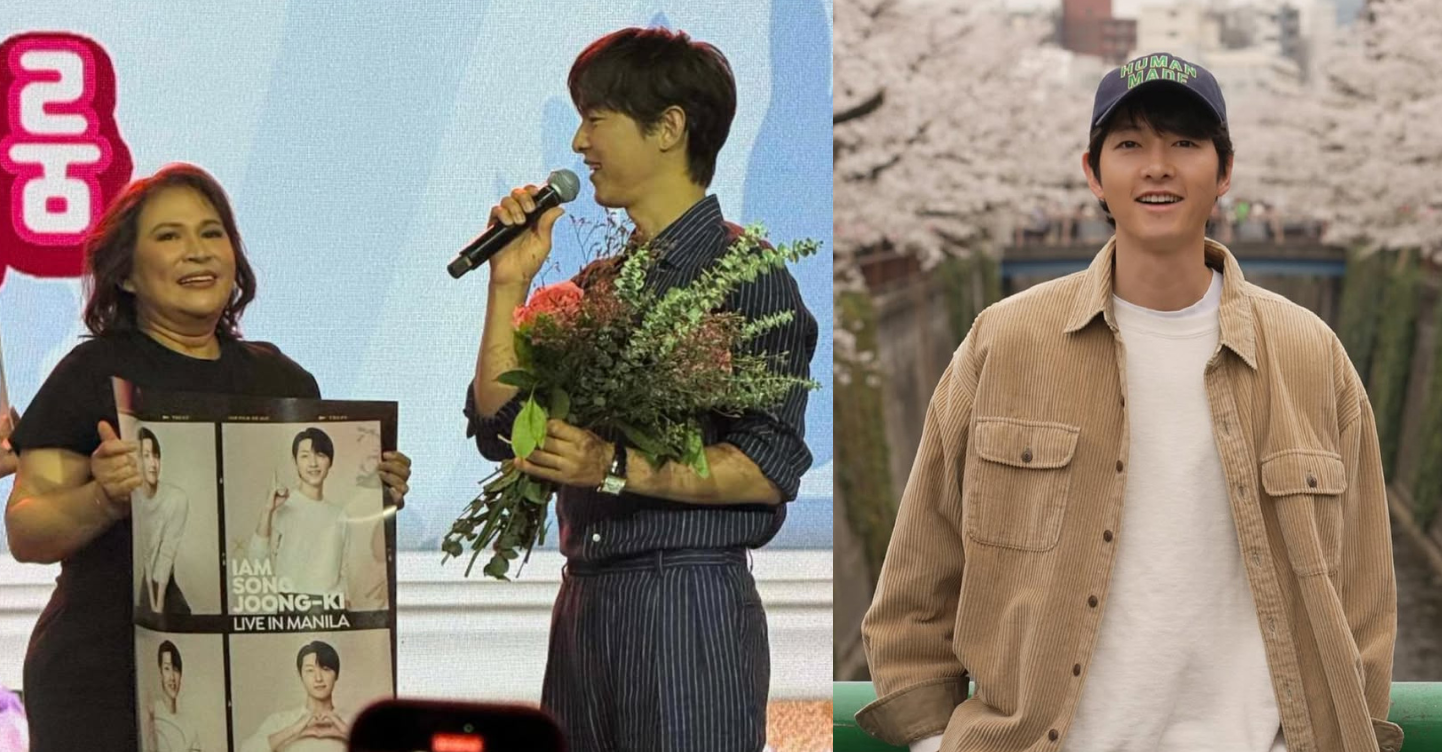 Fangirl Goals: Janice de Belen Receives Flowers and Hugs from Song Joong-ki 1 Janice de Belen Song Joong-ki