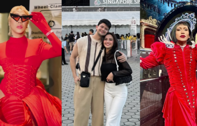 Filipino Celebrities Lady Gaga Concert Singapore