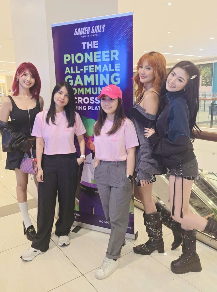 Gamer Girls Philippines Celebrates Women’s Month with Beauty & Buffs Event 2 L-R: Charess, Abby L. (Gamer Girls Philippines, Co-Founder), Courtney Sayson (Gamer Girls Philippines, Co-Founder), Een Mercado, Bianca "Biancake" Yao