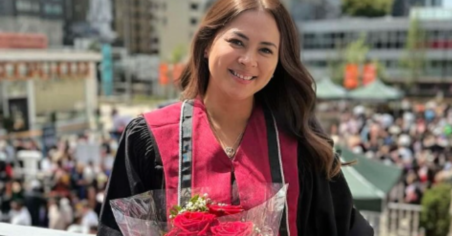 Lara Quigaman Achieves Academic Milestone in Canada 1 Lara Quigaman graduation