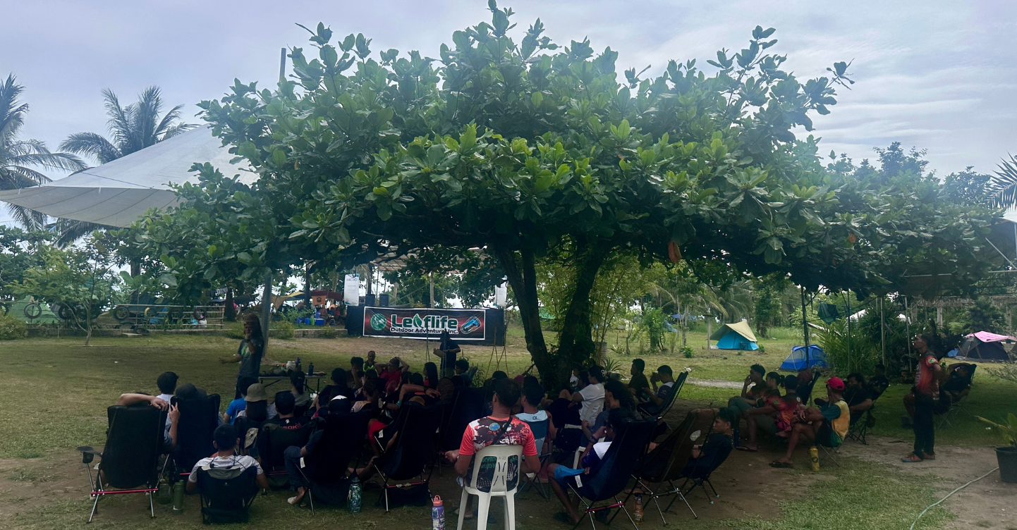 Basic Mountaineering Course conducted outdoors