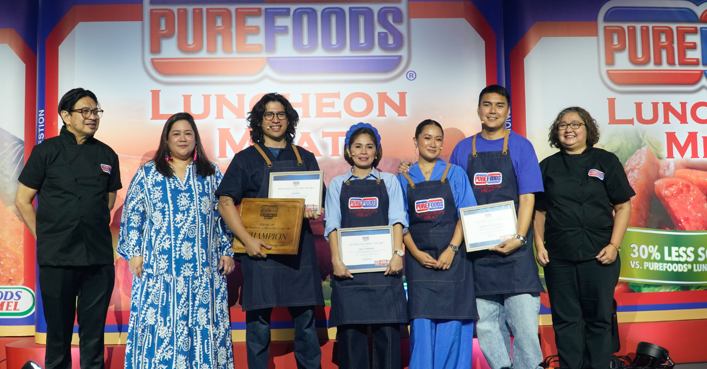 This Star-Studded Cook-Off Reinvents a Filipino Classic 1 Foodie Content Creator Jujumao; Restaurateur and Fashion Vlogger couple Laureen Uy-Cruz and Miggy Cruz; and Facebook Foodie Mommy, Grace Tanfelix