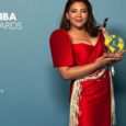 Abi Marquez stuns in modern Filipiniana on the WIBA Awards blue carpet in Cannes, France