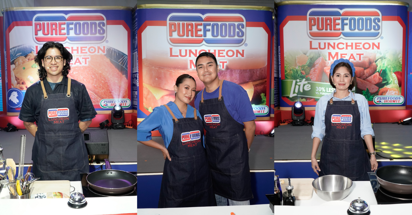 Foodie Content Creator Jujumao; Restaurateur and Fashion Vlogger couple Laureen Uy-Cruz and Miggy Cruz; and Facebook Foodie Mommy, Grace Tanfelix