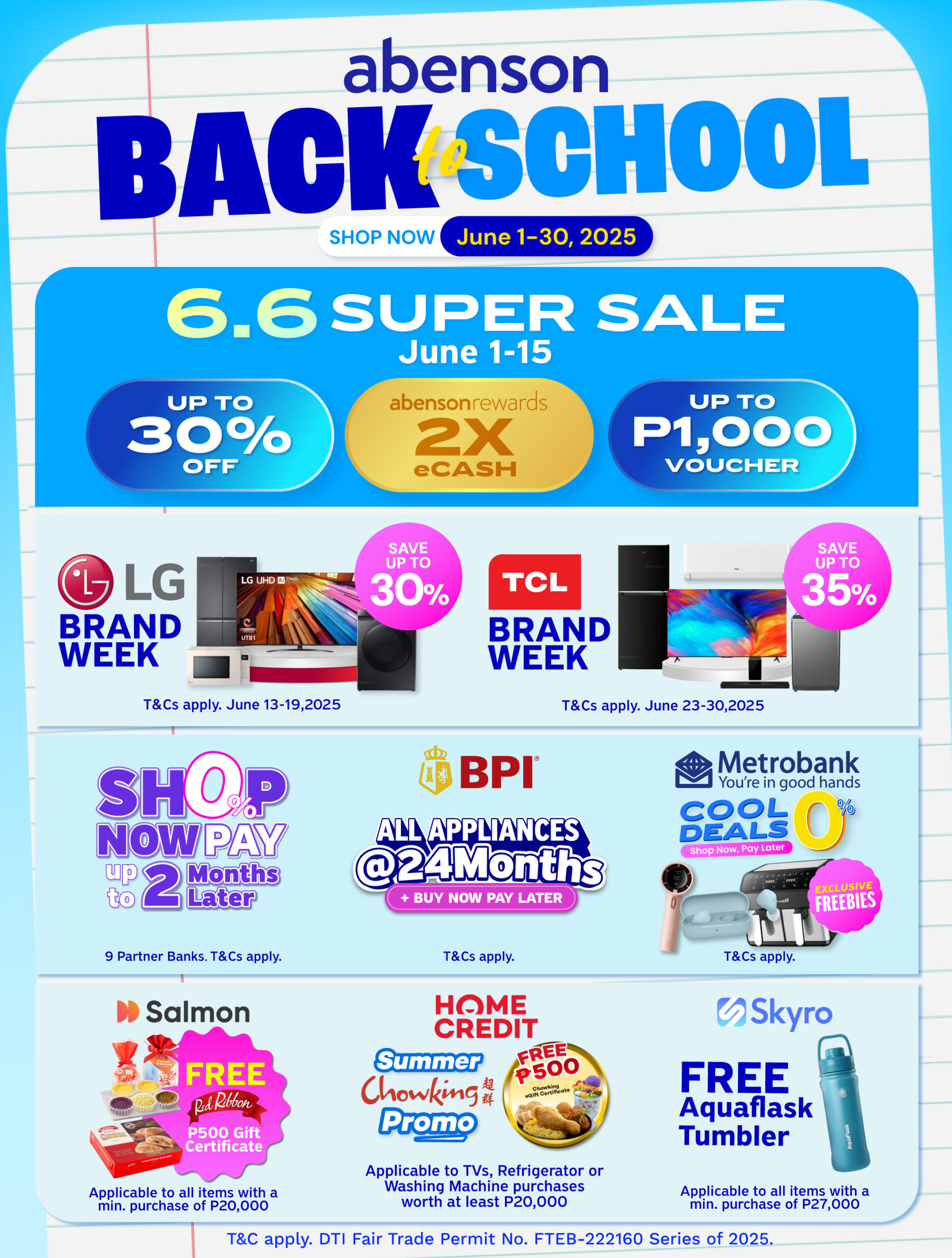 Back-to-School Deals Abenson