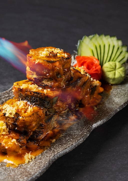 Volcano Maki at Ginzadon (Photo: Newport World Resorts)