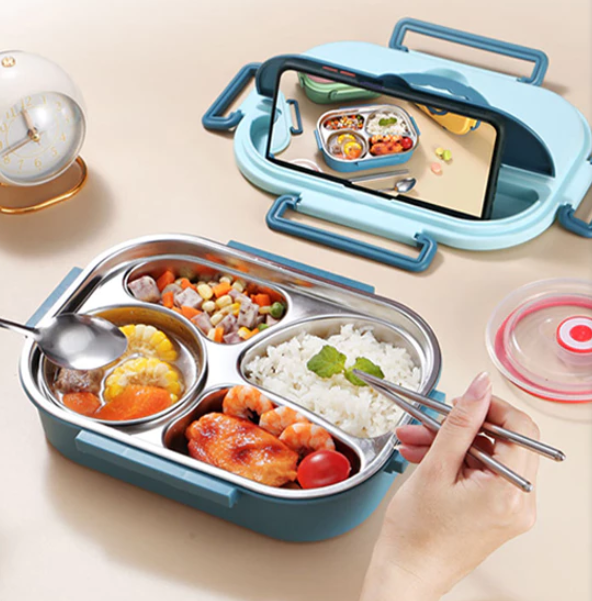 grid lunch box shopee