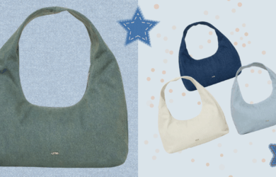 denim shoulder bag