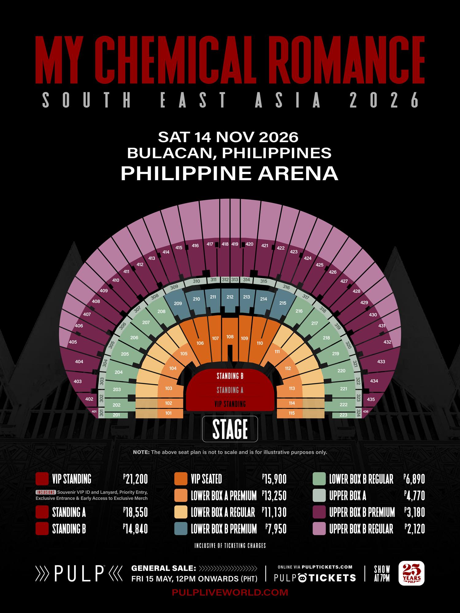 My Chemical Romance Live in Bulacan 2026: Ticket Prices and Seat Plan Announced 2 658145025 1375019117991756 7772504565016357779 n