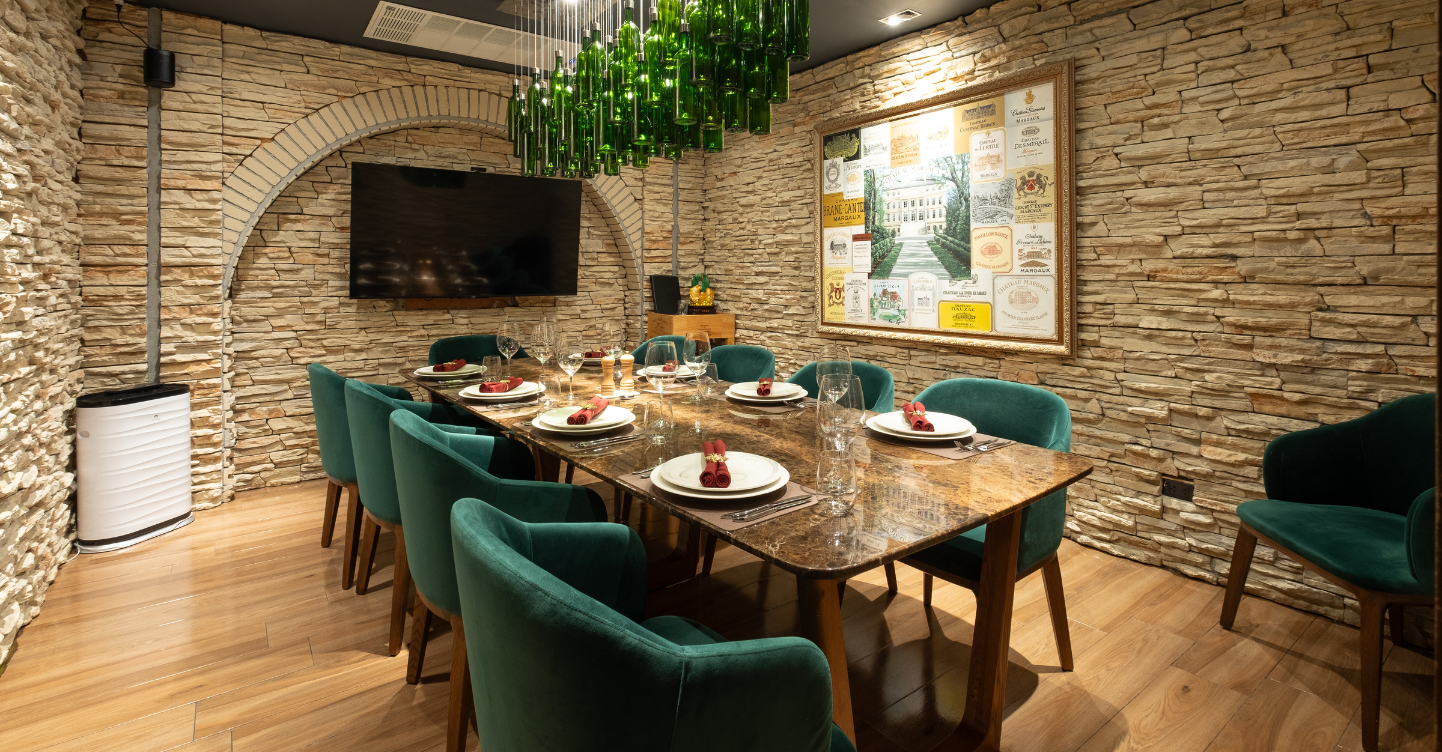 This Upscale Wine Bar Is Set to Launch an Indulgent Filipino-Inspired Tasting Menu 3 Cork Elite's Margaux private room